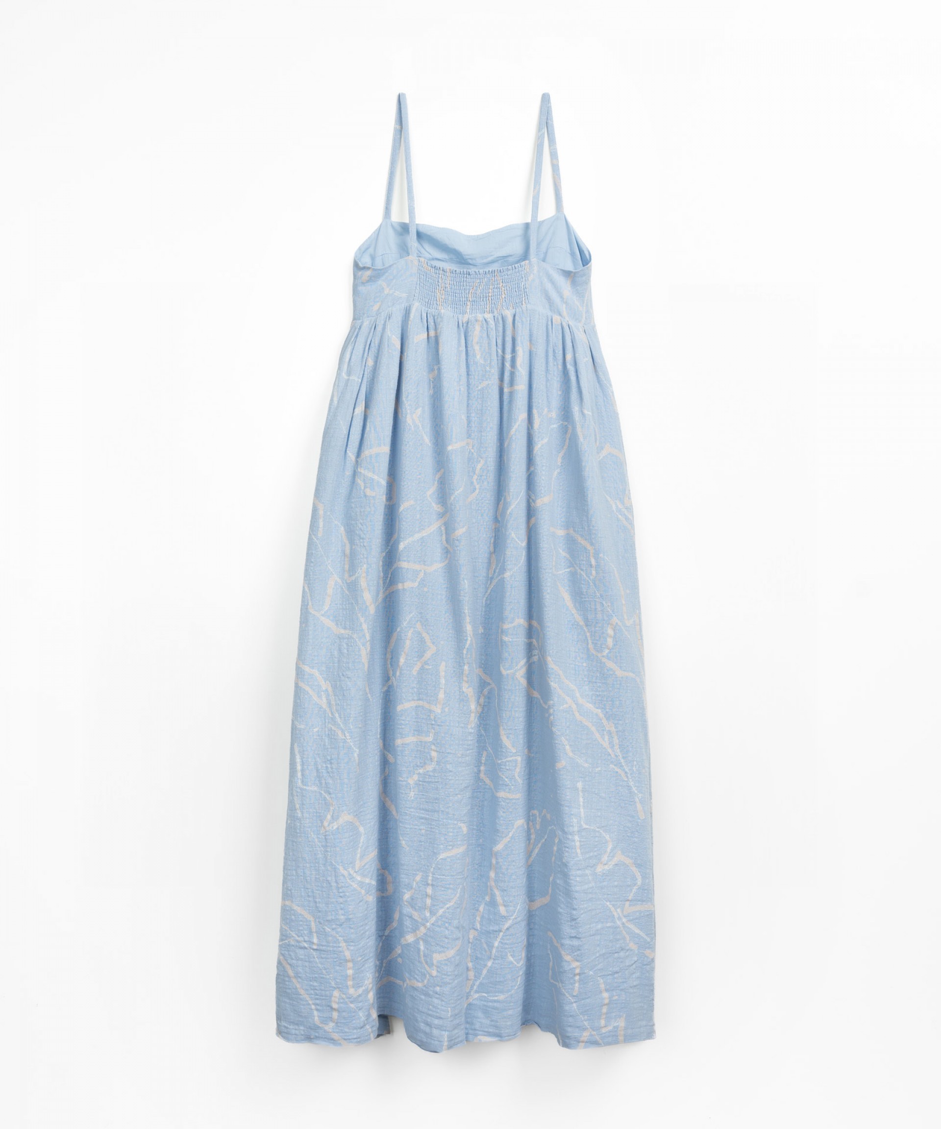 Dress made of organic cotton fabric