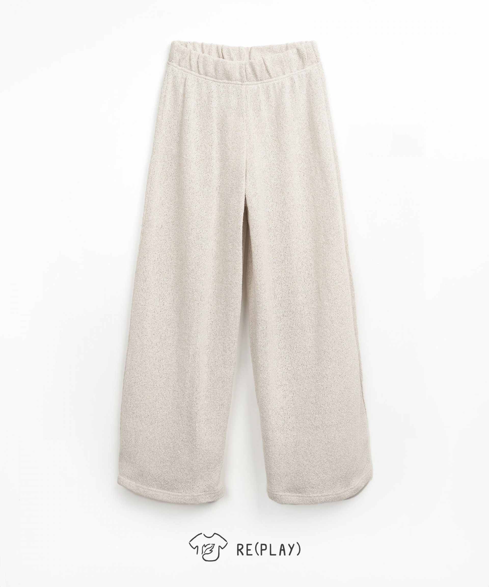 Trousers in a mixture of cotton and organic cotton