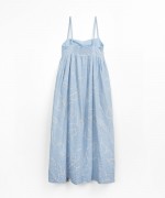 Dress made of organic cotton fabric