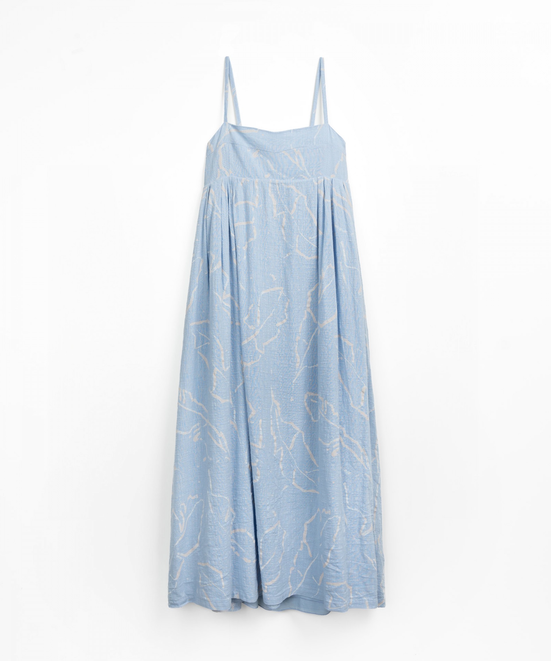 Dress made of organic cotton fabric
