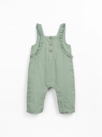 Combinaison en tissu avec m�lange de lin et coton biologique