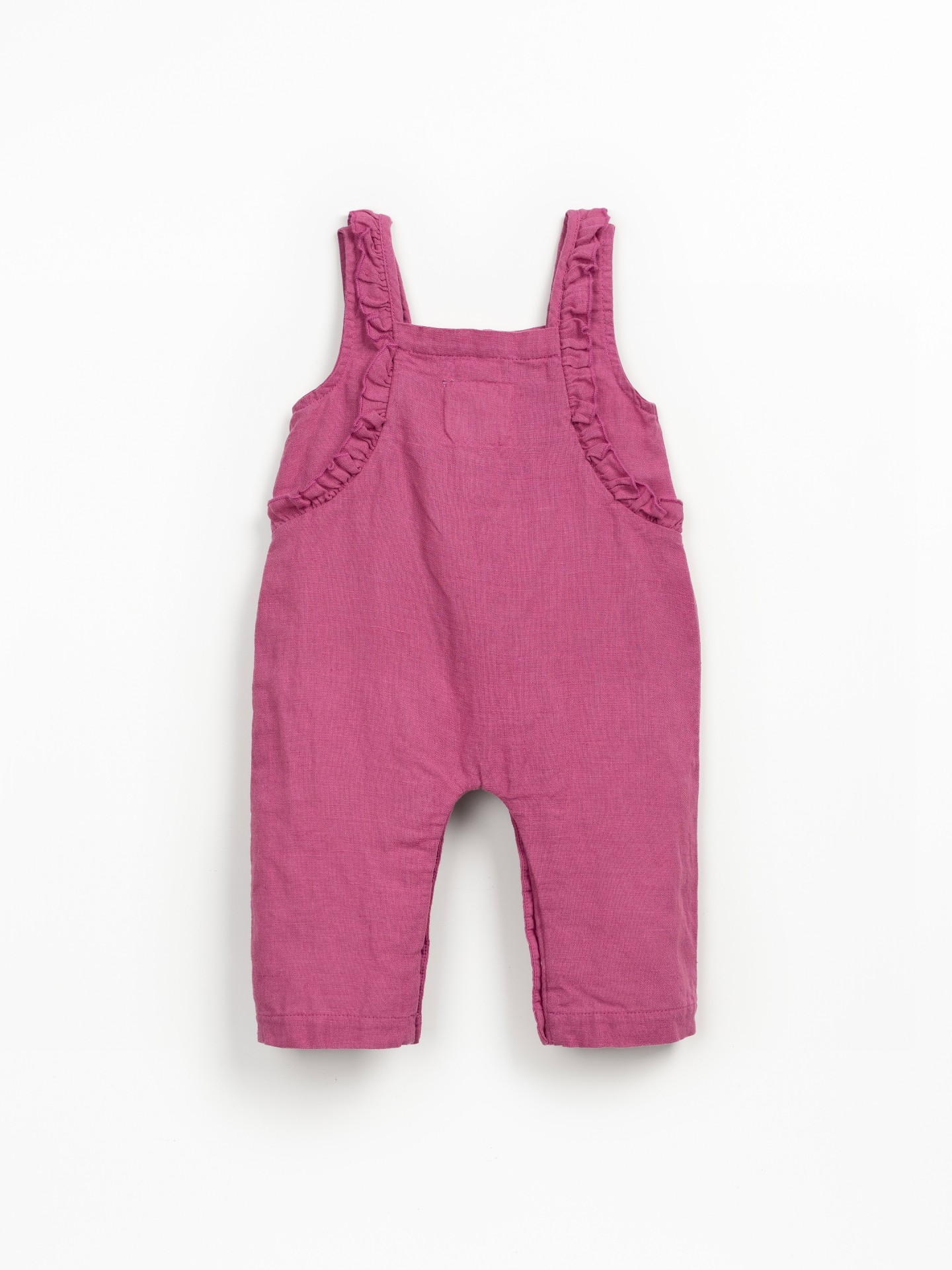 Combinaison en tissu avec mélange de lin et coton biologique