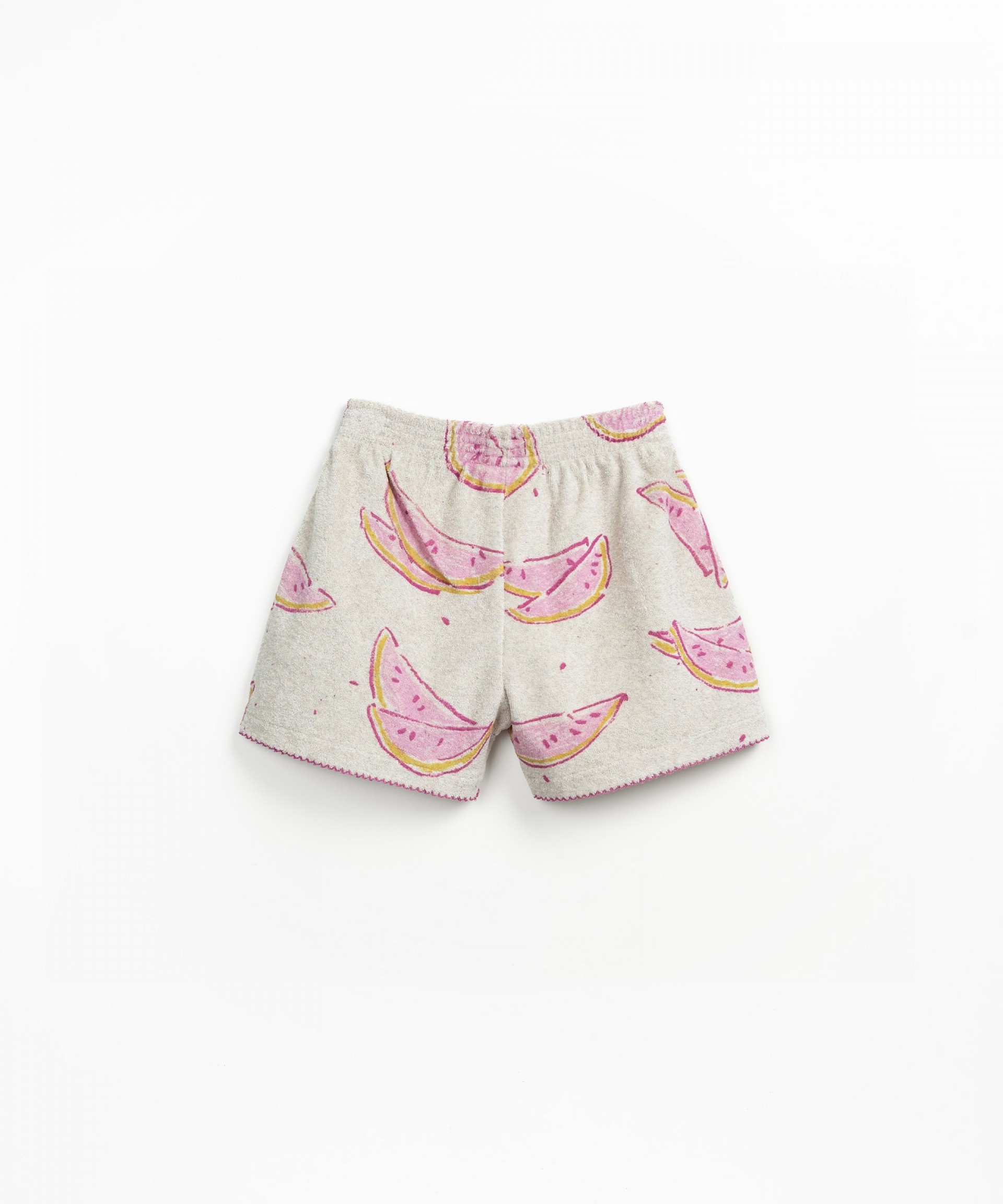 Shorts with watermelon print