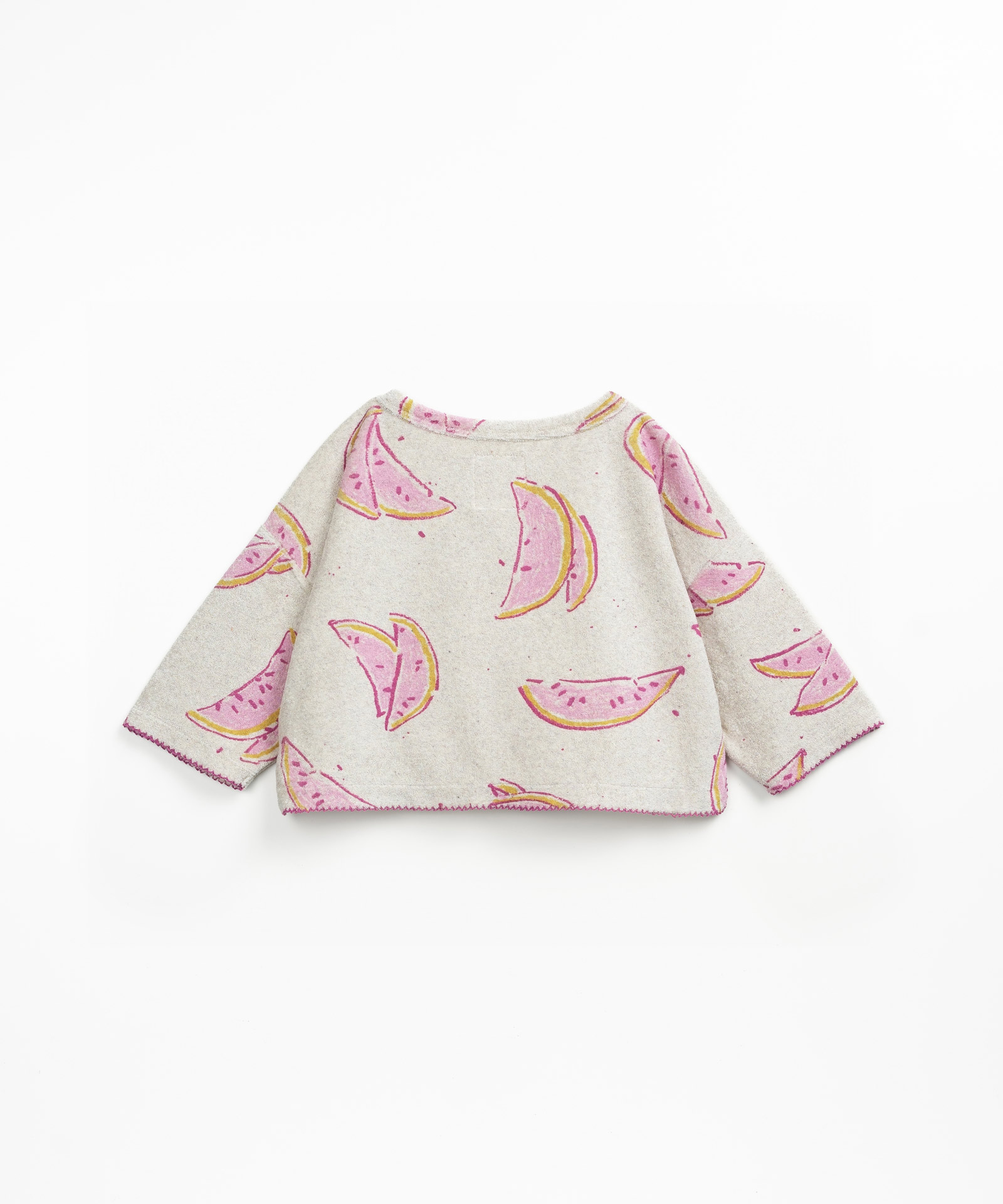 SWEAT PELUCHE ESTAMPADA