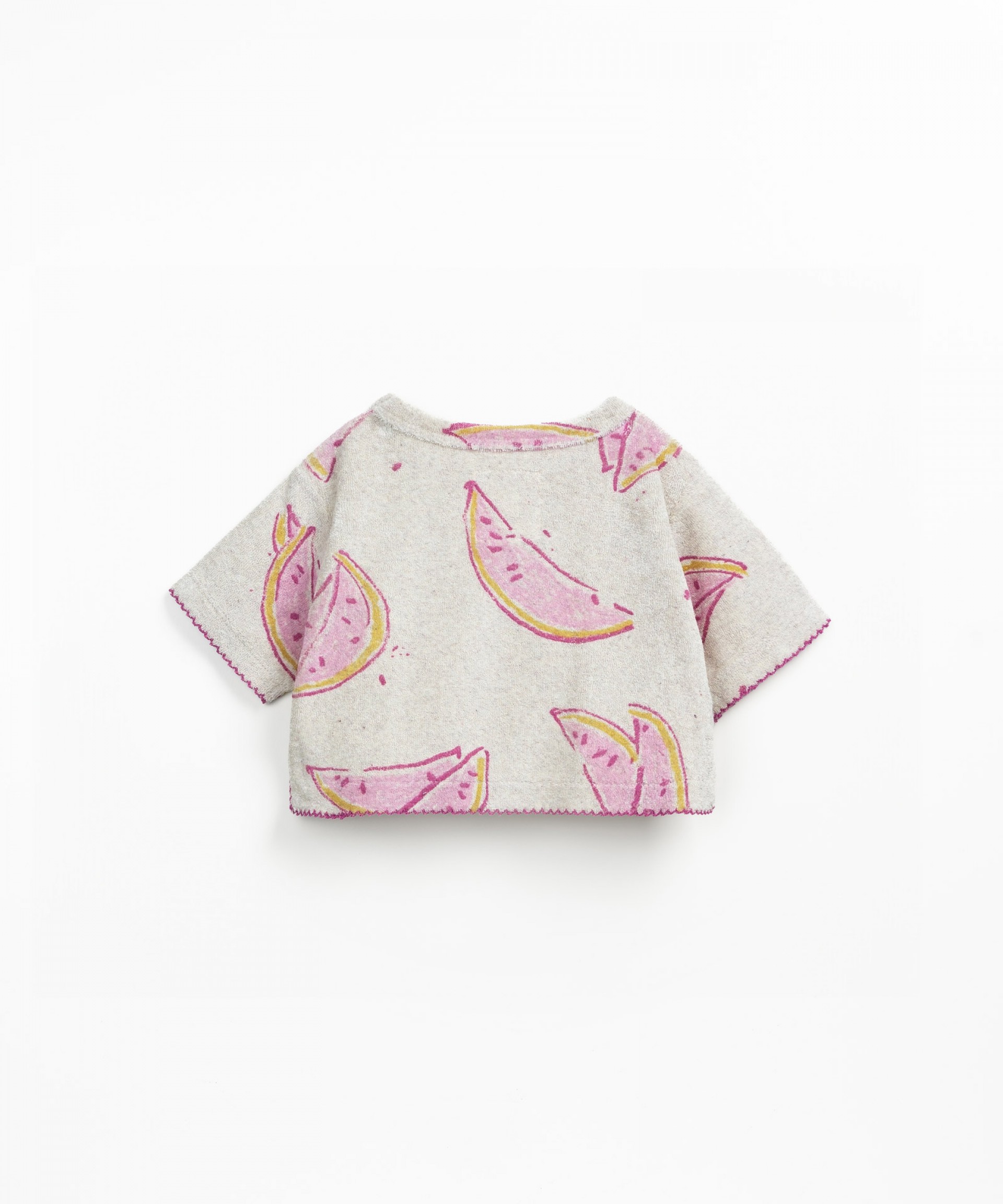 Sweatshirt with dropped shoulder