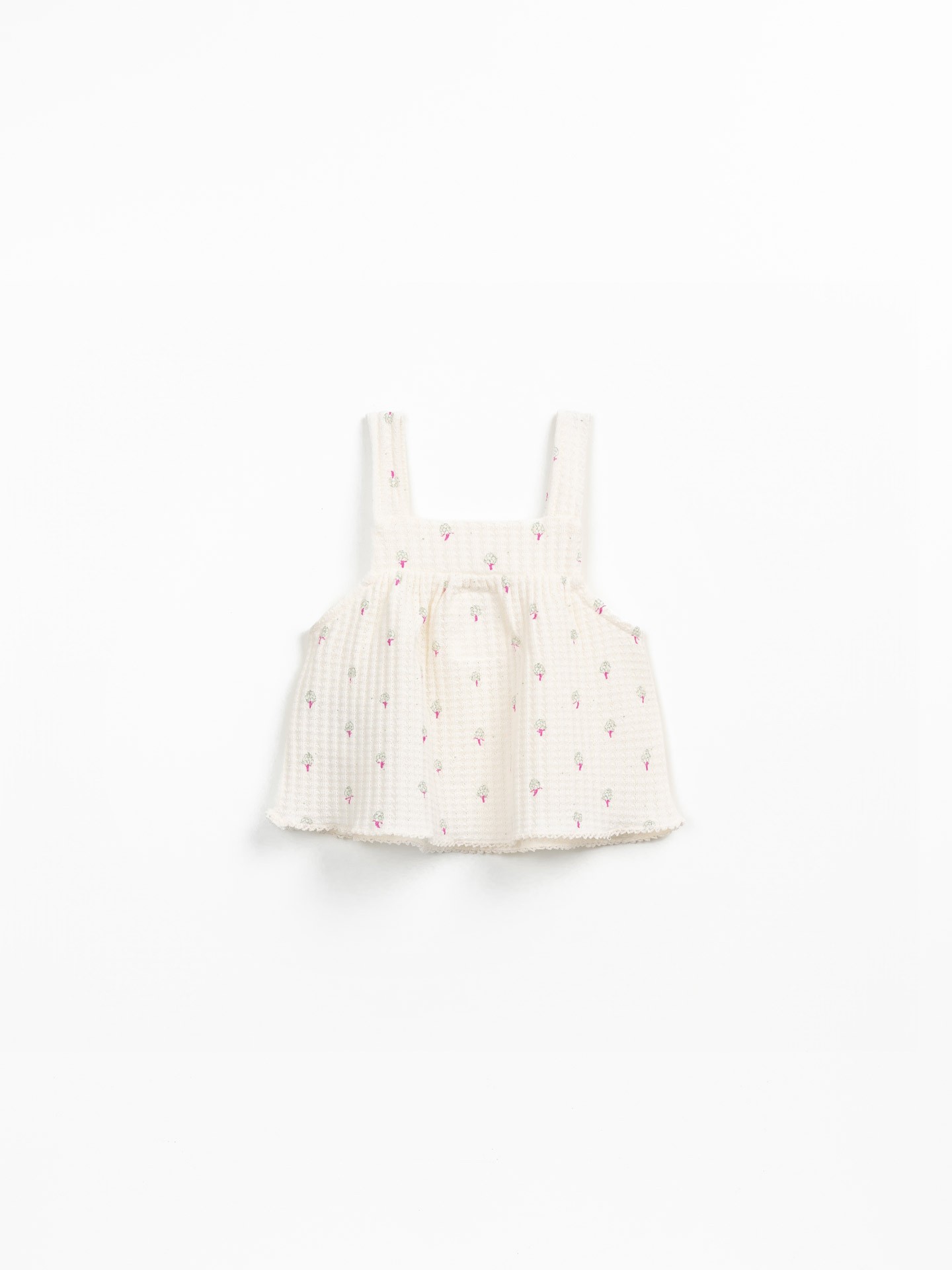 Top à bretelles avec imprimé artichauts