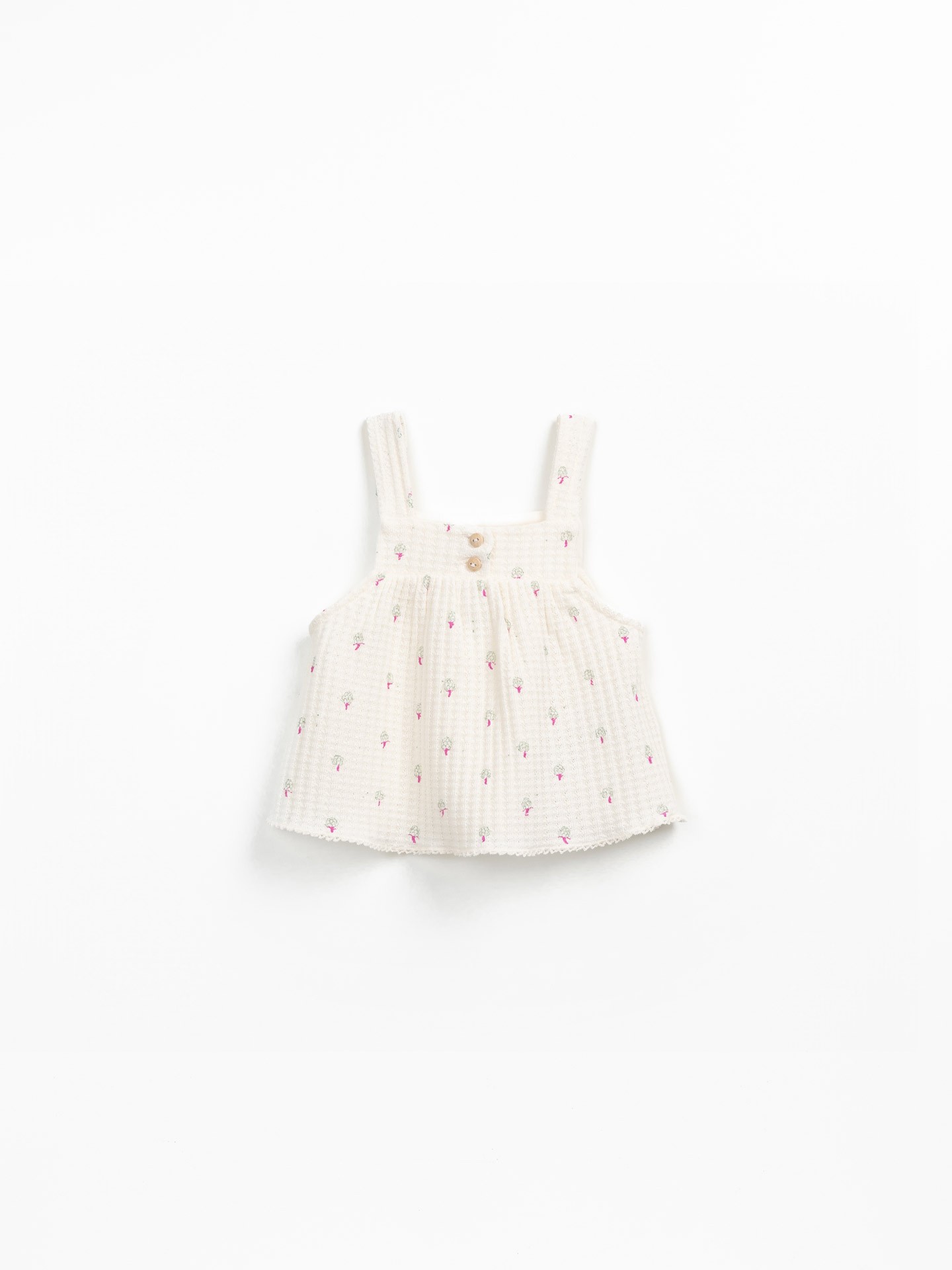 Top à bretelles avec imprimé artichauts