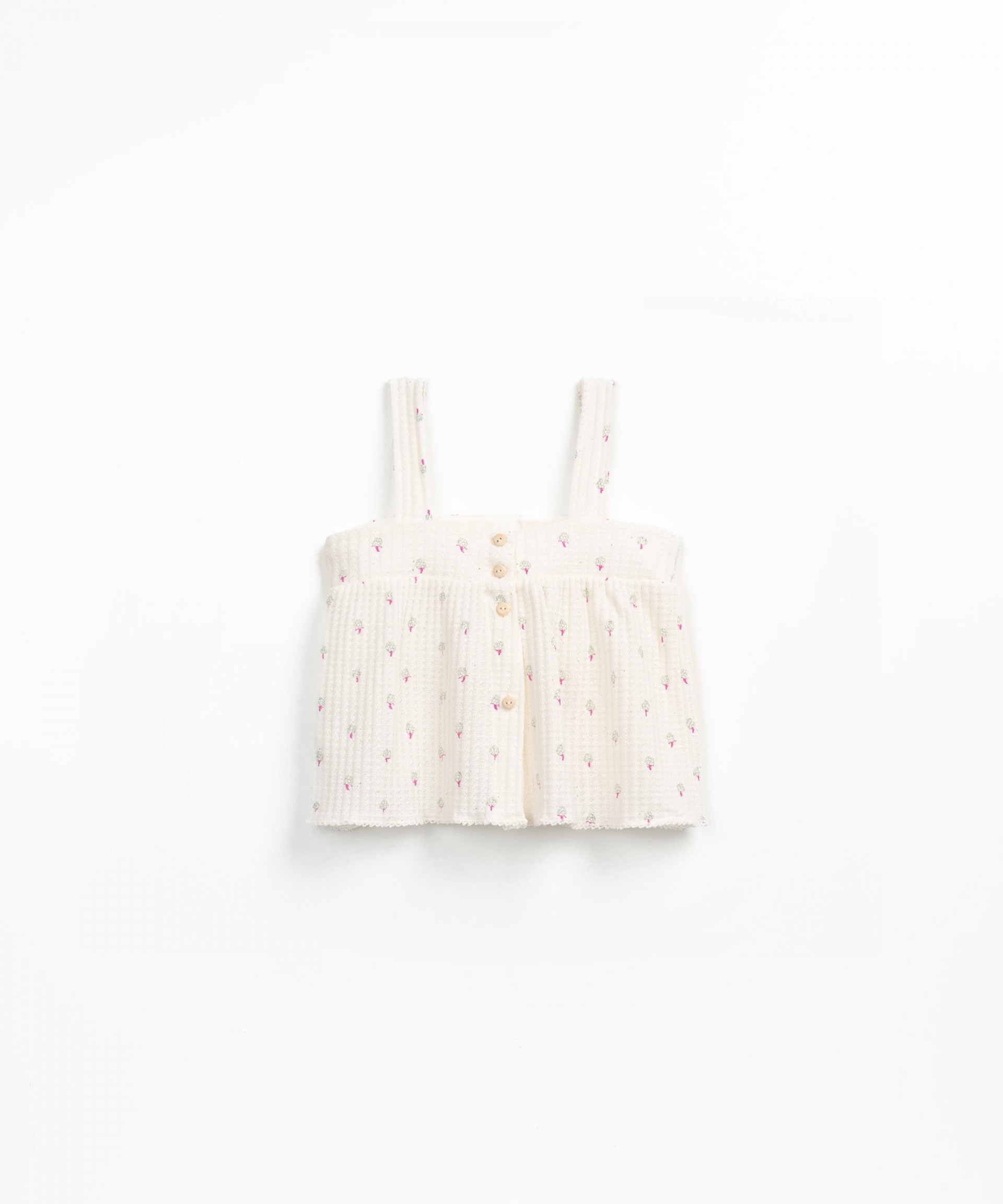 Strappy top with open back