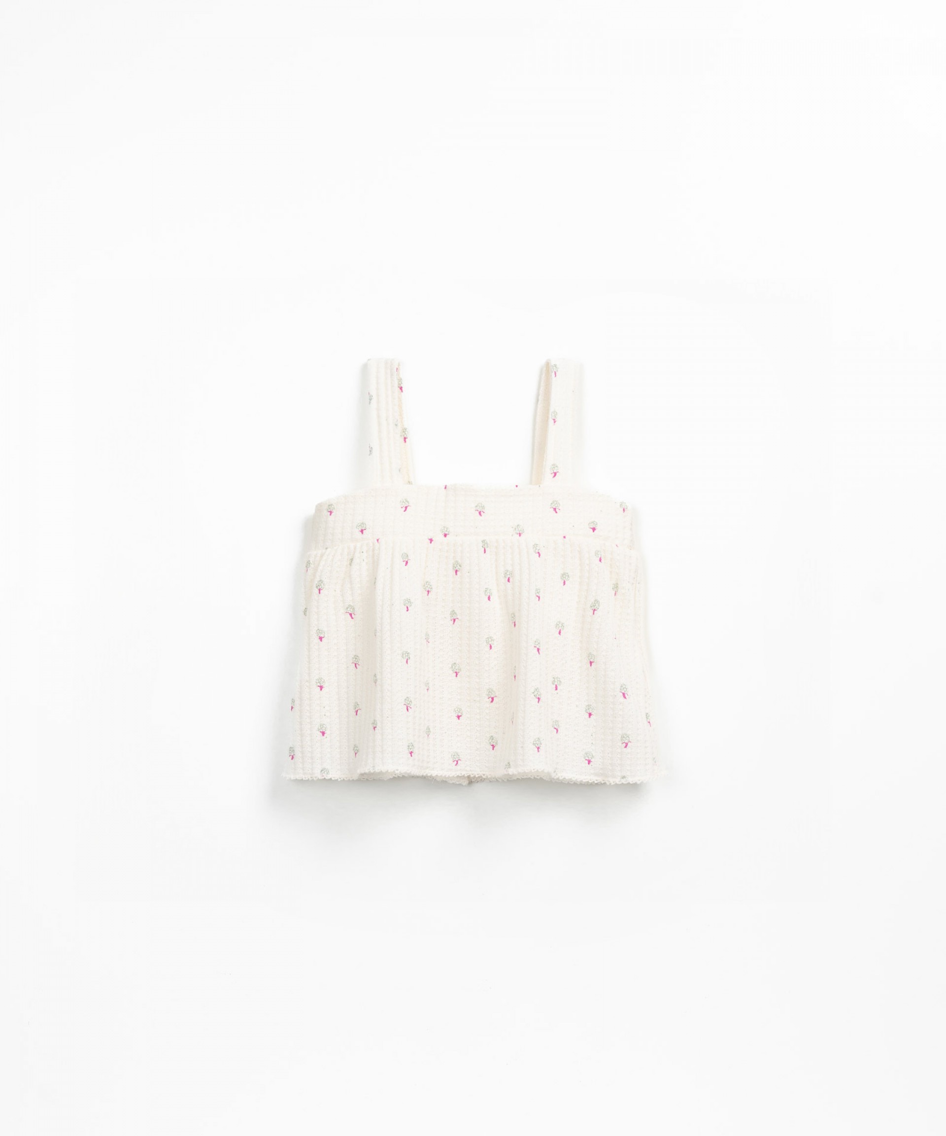 Strappy top with open back