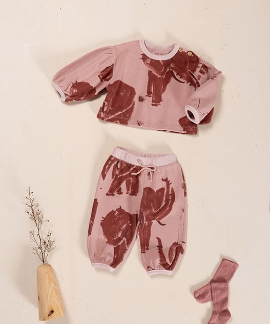 Pantaloni con tinta naturale