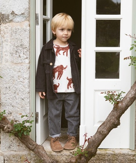 Pantalon en jean avec ceinture ajustable