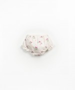 Swim briefs with frill