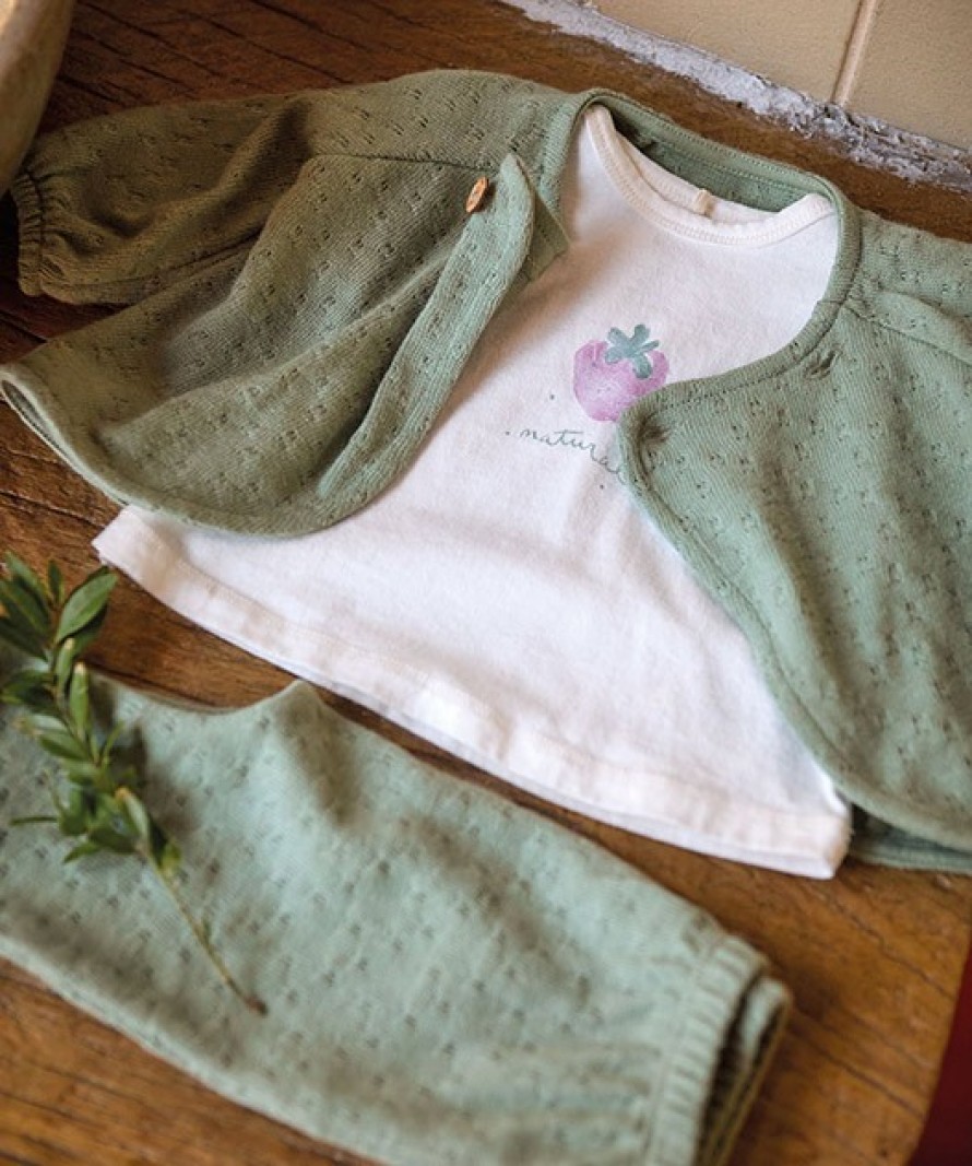 Jersey t-shirt in mixture of organic cotton and recycled cotton