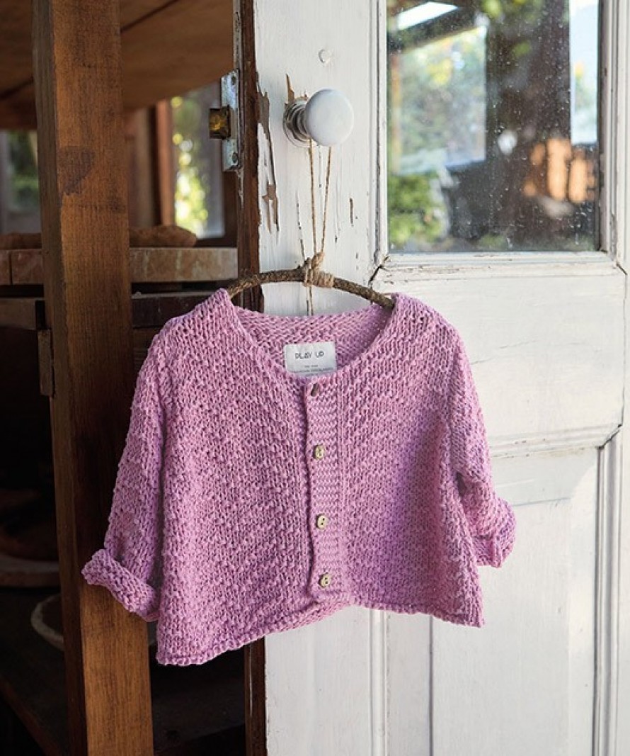 Casaco tricot em algodo