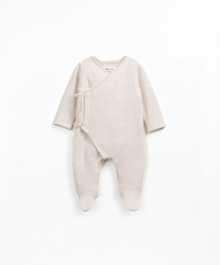 Tutina in misto cotone rigenerativo e cotone riciclato