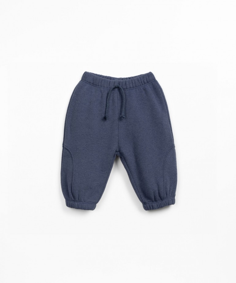 Pantaloni in felpa con misto cotone riciclato e poliestere riciclato