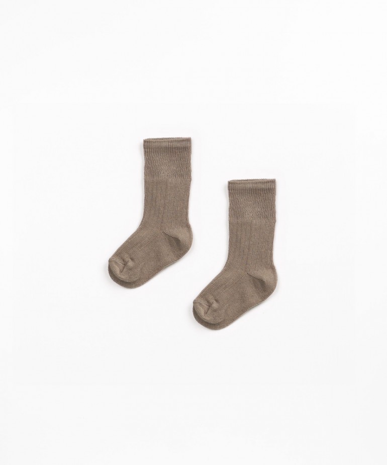 Chaussettes en jersey de coton biologique