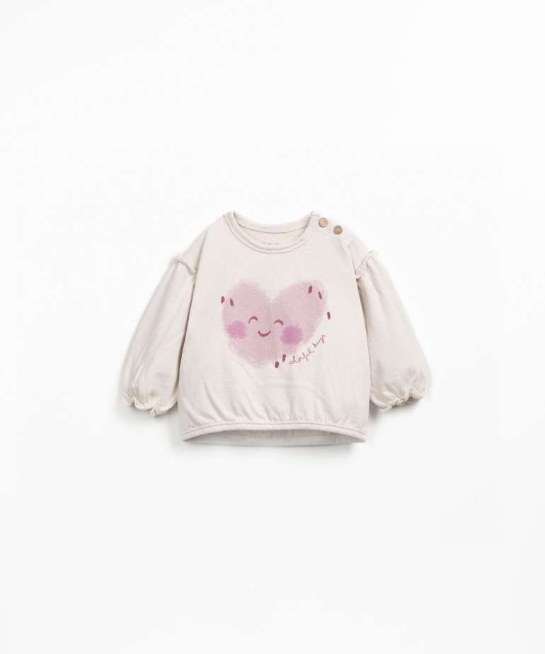 T-shirt avec motif sur le devant