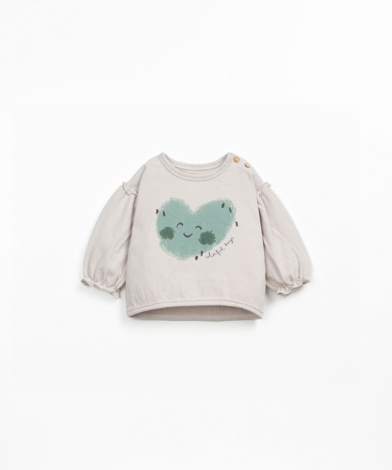 T-shirt avec motif sur le devant