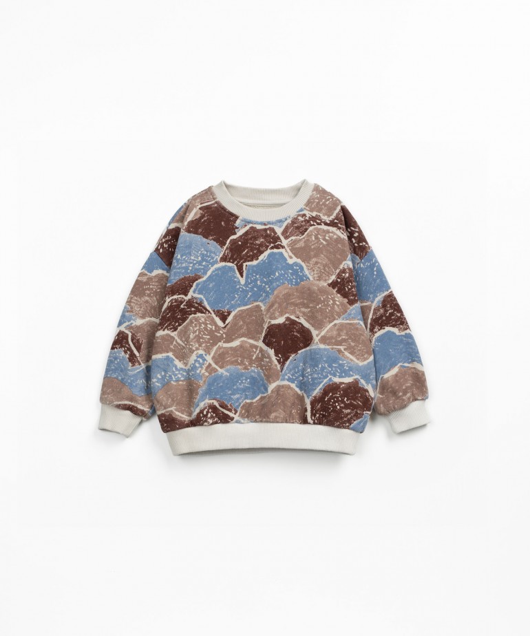 Camisola com estampado