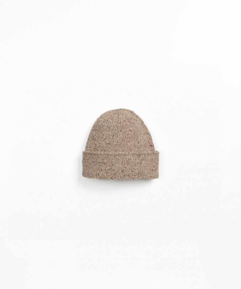 Berretto in maglia tricot