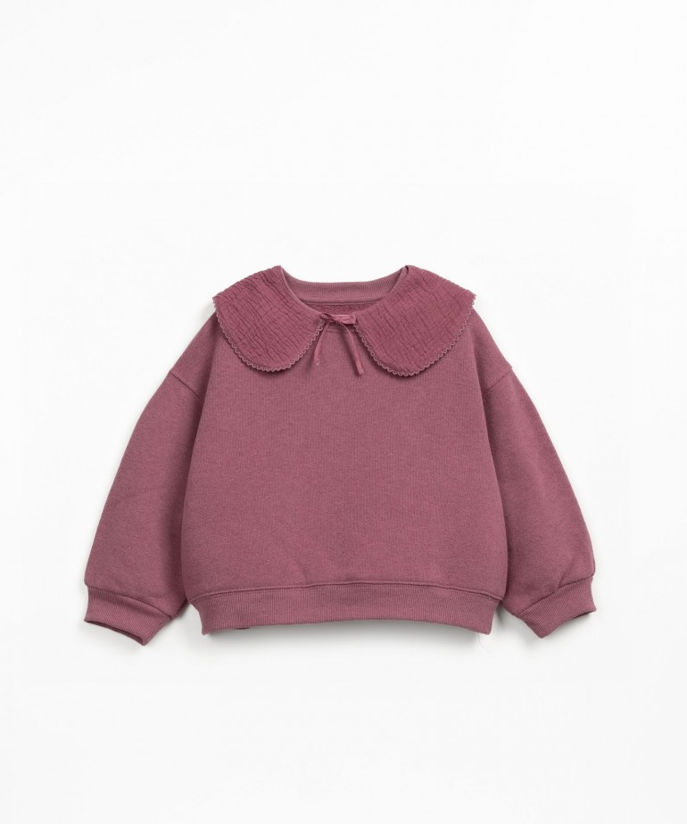 Pull en mlange de fibres naturelles et recycles