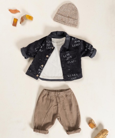 Pantalon en sergé de coton Pantalon en sergé de coton