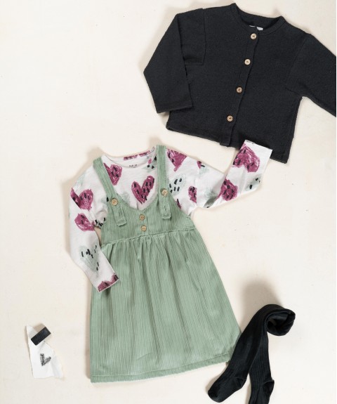 Ropa para nia en lino y algodn orgnico