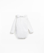 Bodysuit with collar detail