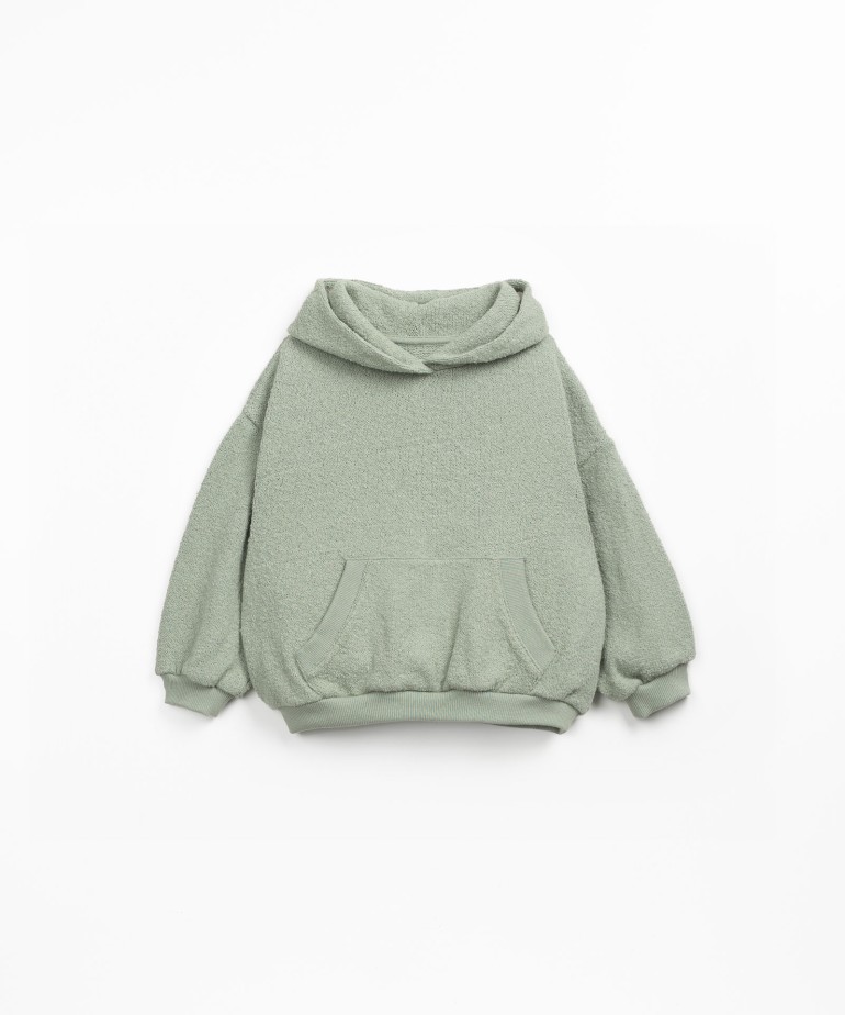 Felpa In Velluto Nero Con Scollo Assimmetrico E Arricciatura 10-14 Anni - Foto 1