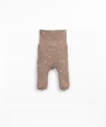 Leggings de punto con estampado de arndanos