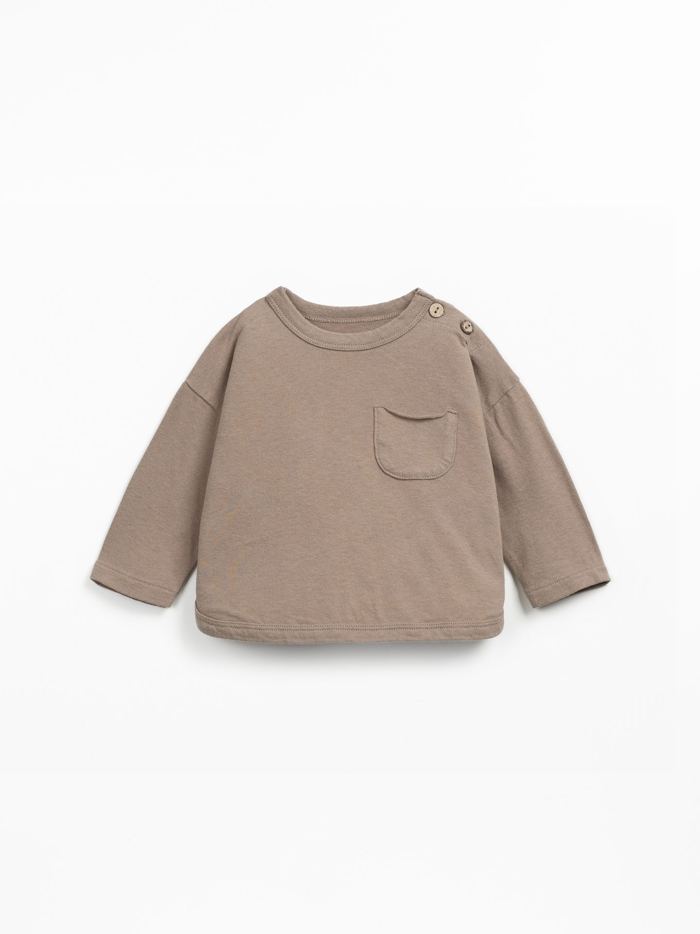 Jersey de punto con mezcla de fibras naturales y recicladas