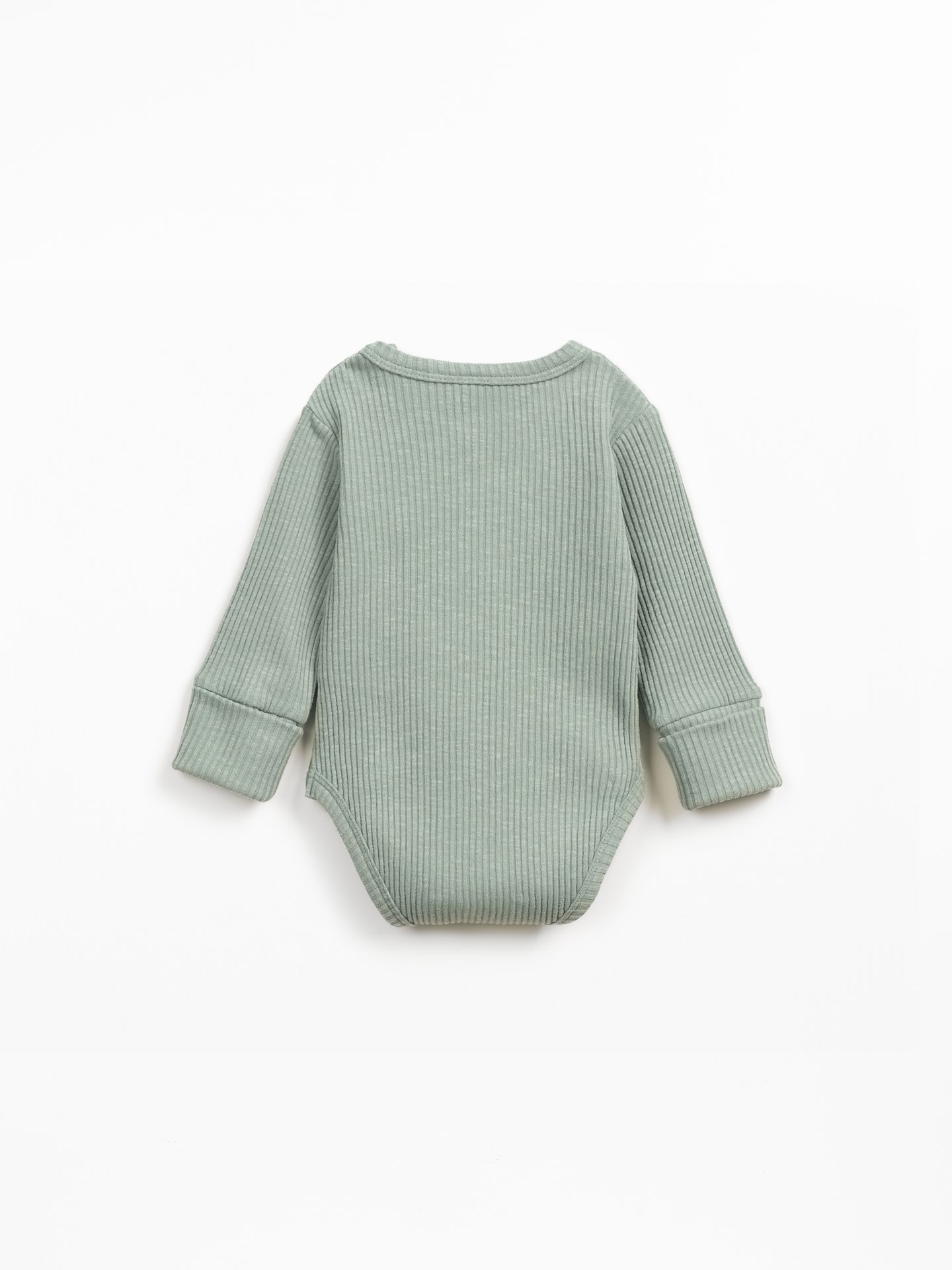 Ribbed bodysuit with organic cotton