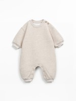 Jumpsuit in a blend of recycled and natural fibers