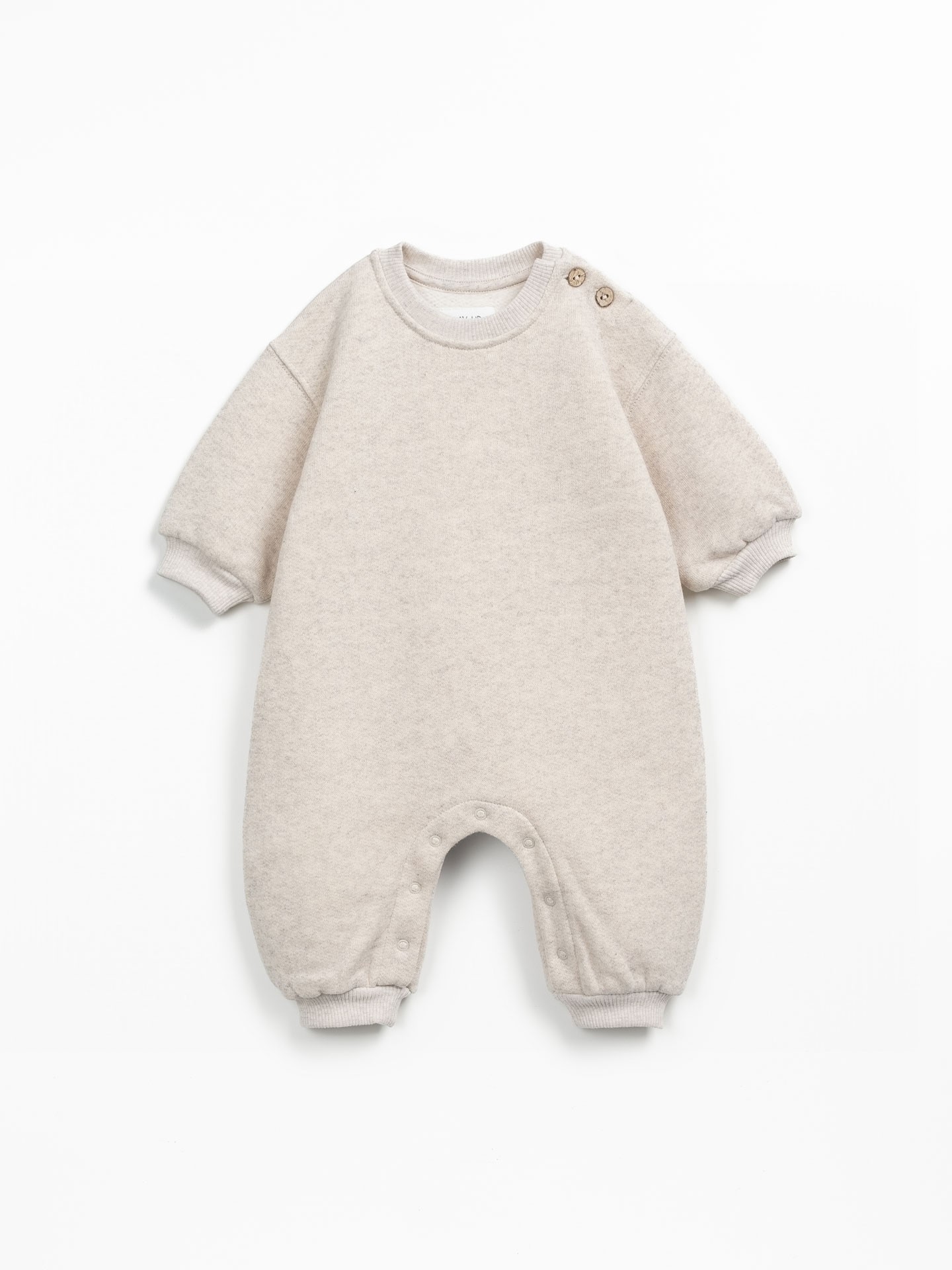 Jumpsuit in a blend of recycled and natural fibers