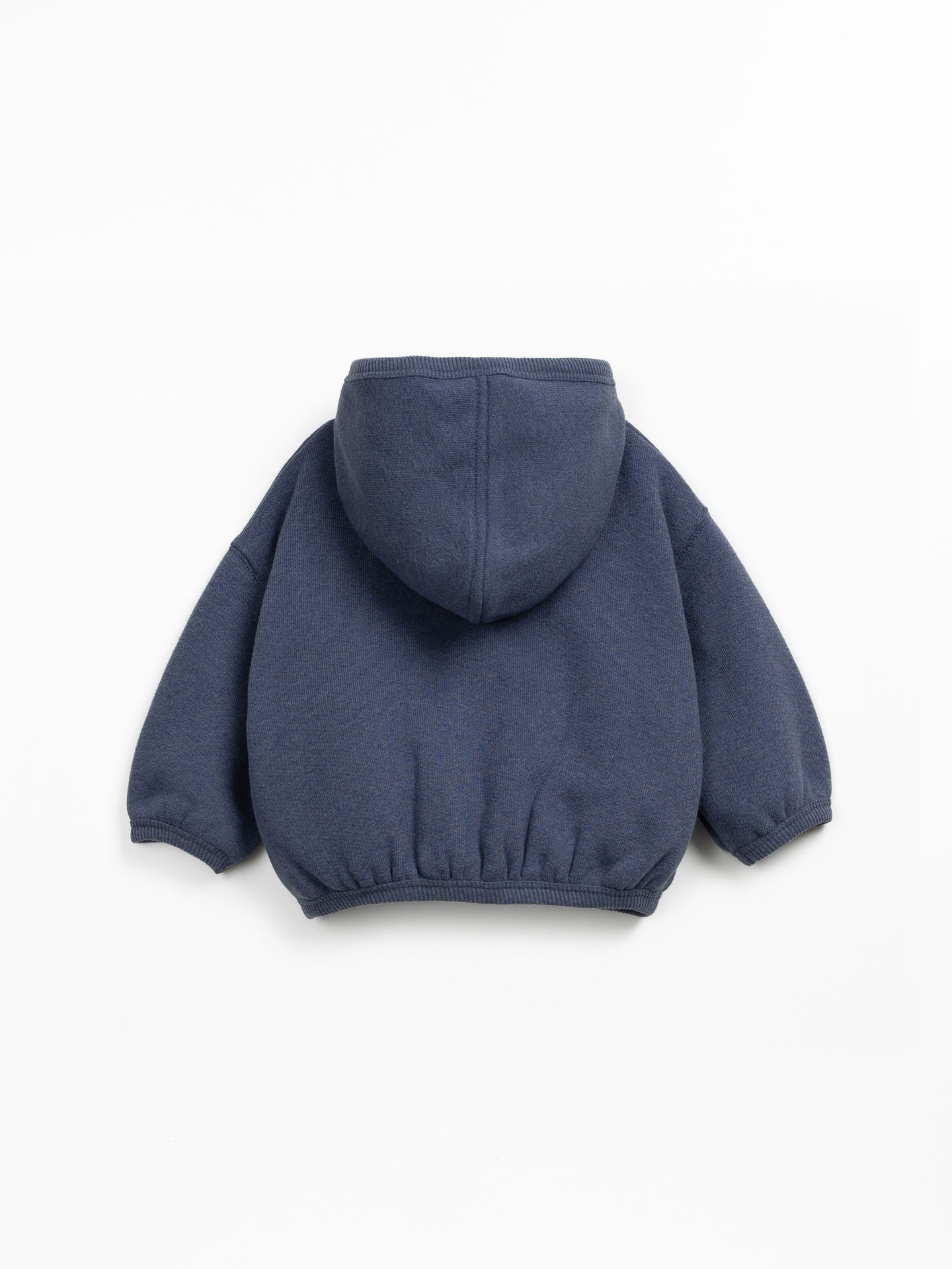 Veste en molleton avec coton recyclé et polyester recyclé