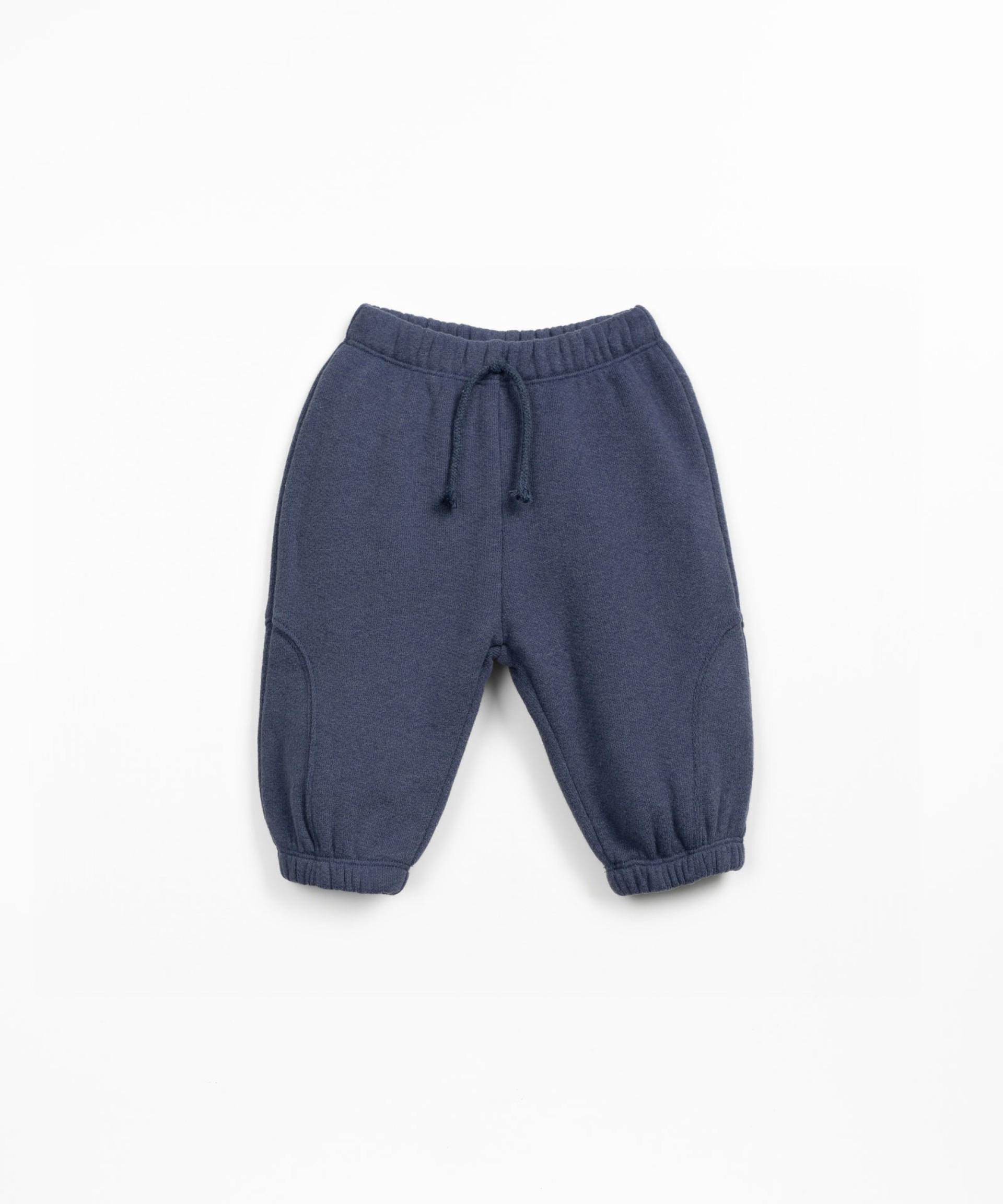 Jersey trousers with elastic waistband