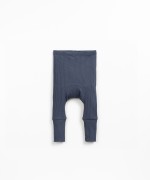Ribbed knit leggings