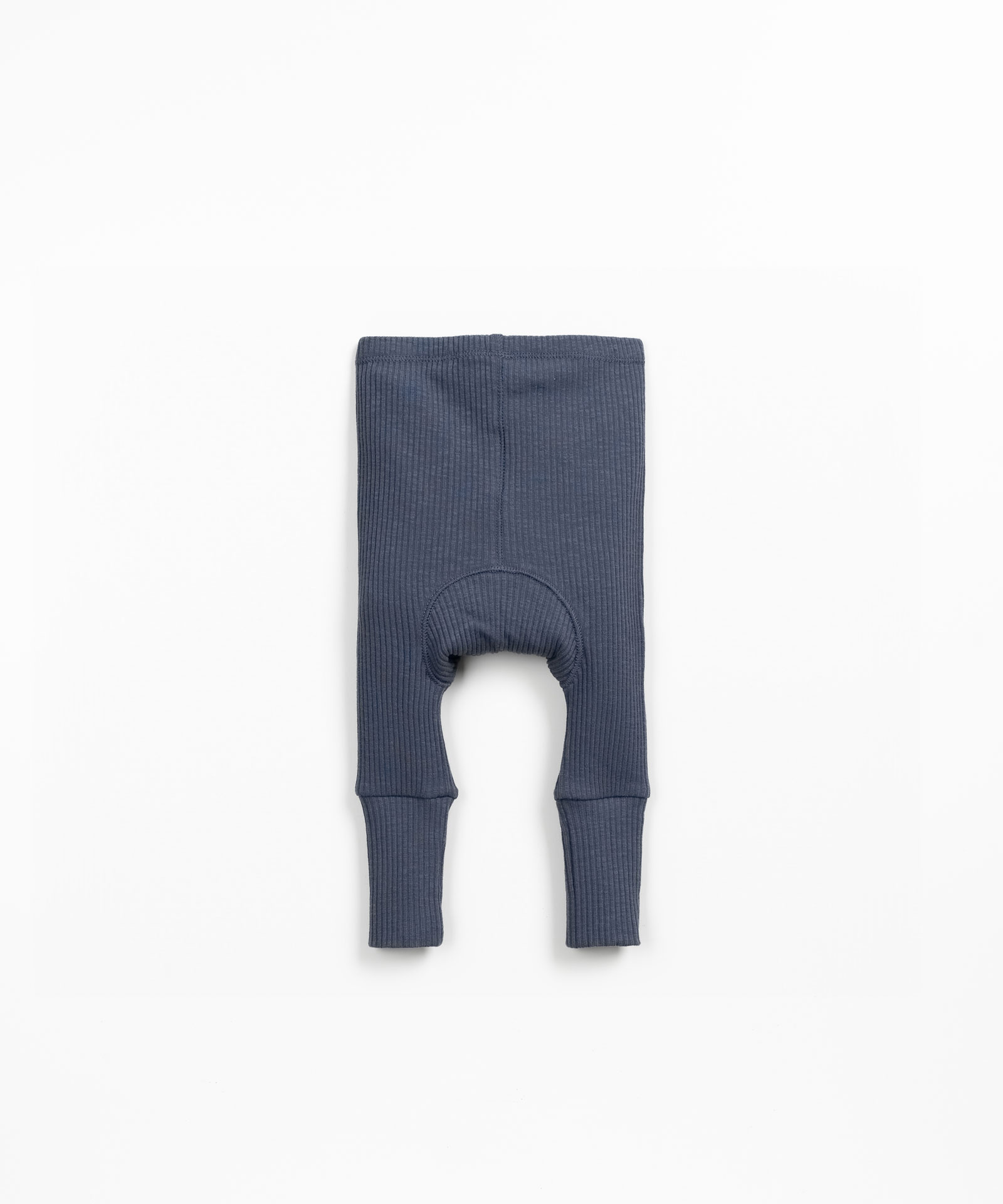 Leggings in cotone biologico con polsini alti