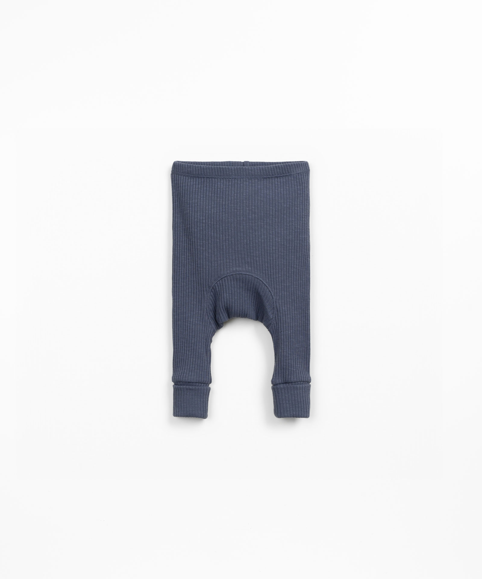 Leggings in cotone biologico con polsini alti