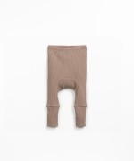 Ribbed knit leggings