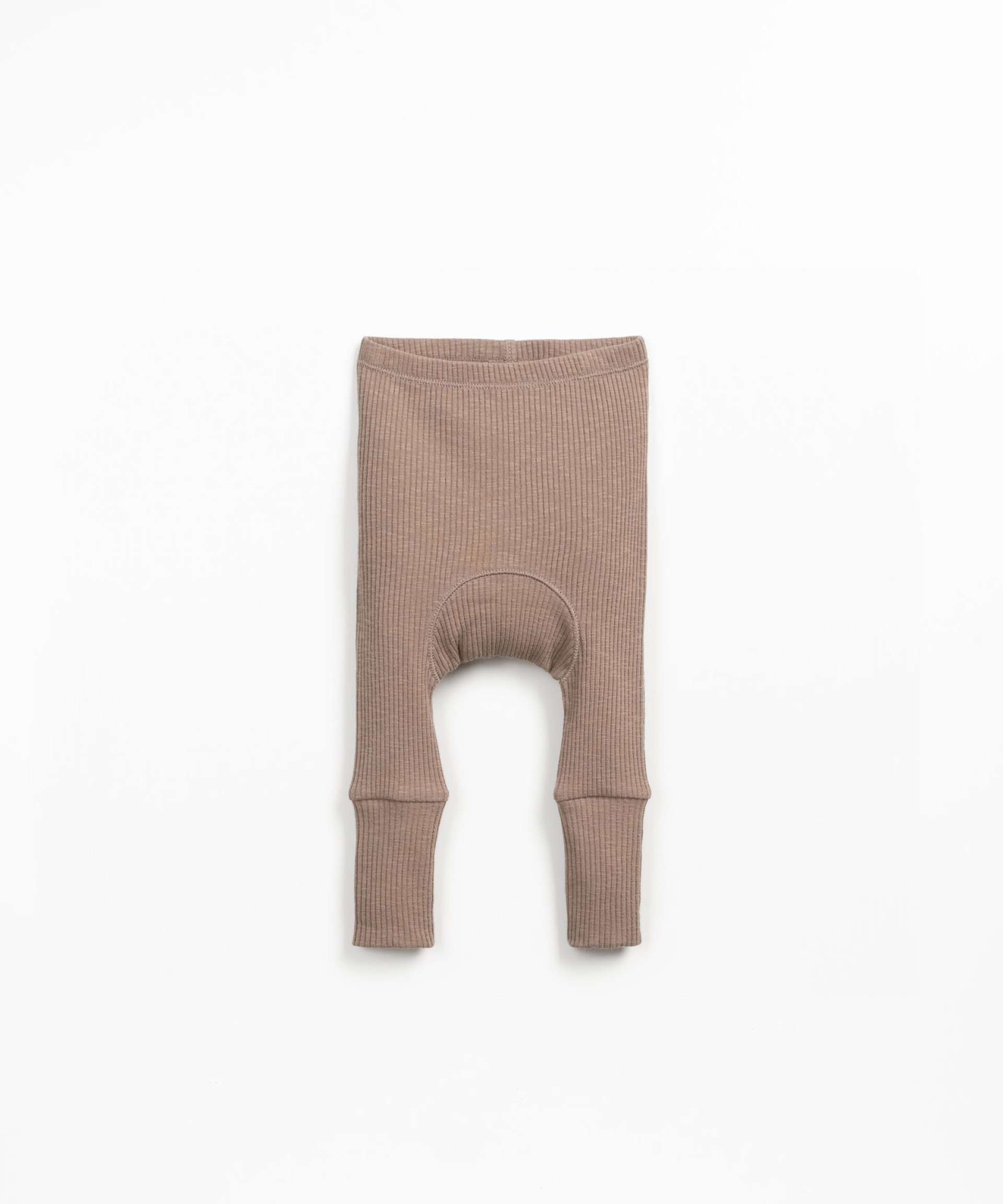 Ribbed knit leggings