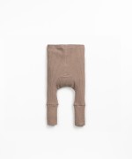 Ribbed knit leggings