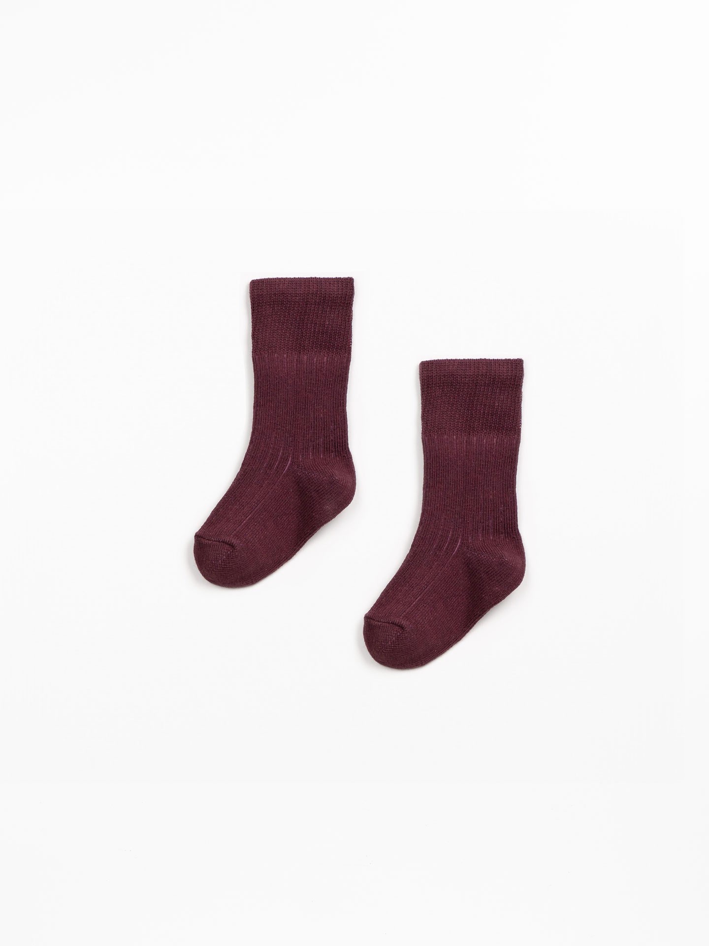 Organic cotton jersey socks