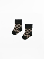 Organic cotton socks with pattern