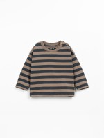 T-shirt in a mix of organic cotton and recycled cotton