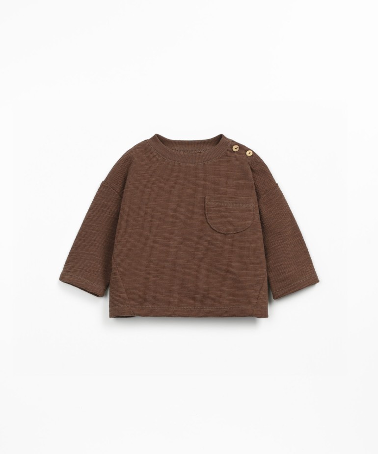 T-shirt in natural fibers