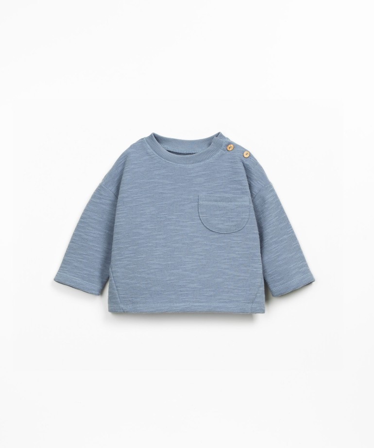 Natural fiber jersey t-shirt