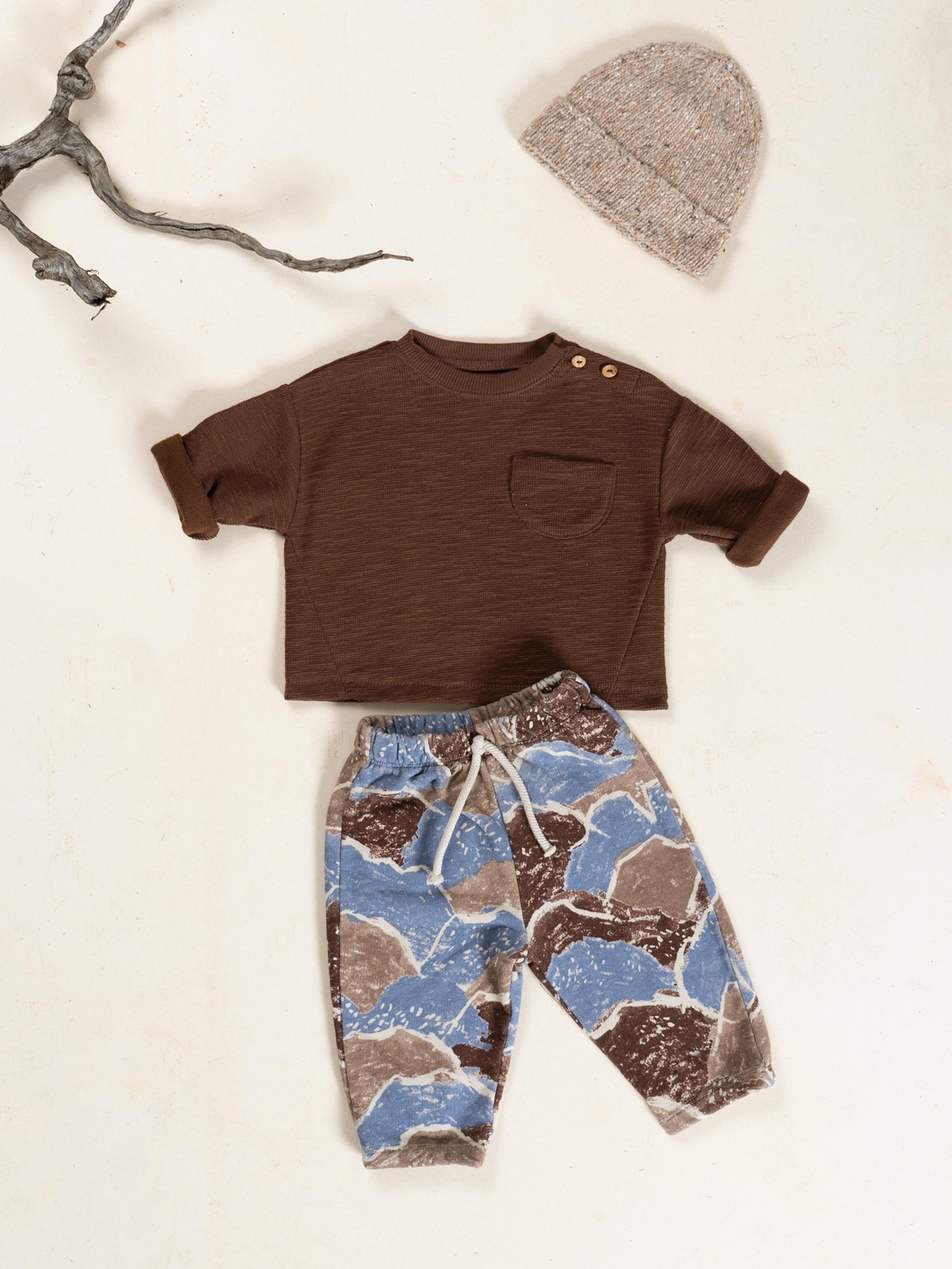 T-shirt en fibres naturelles