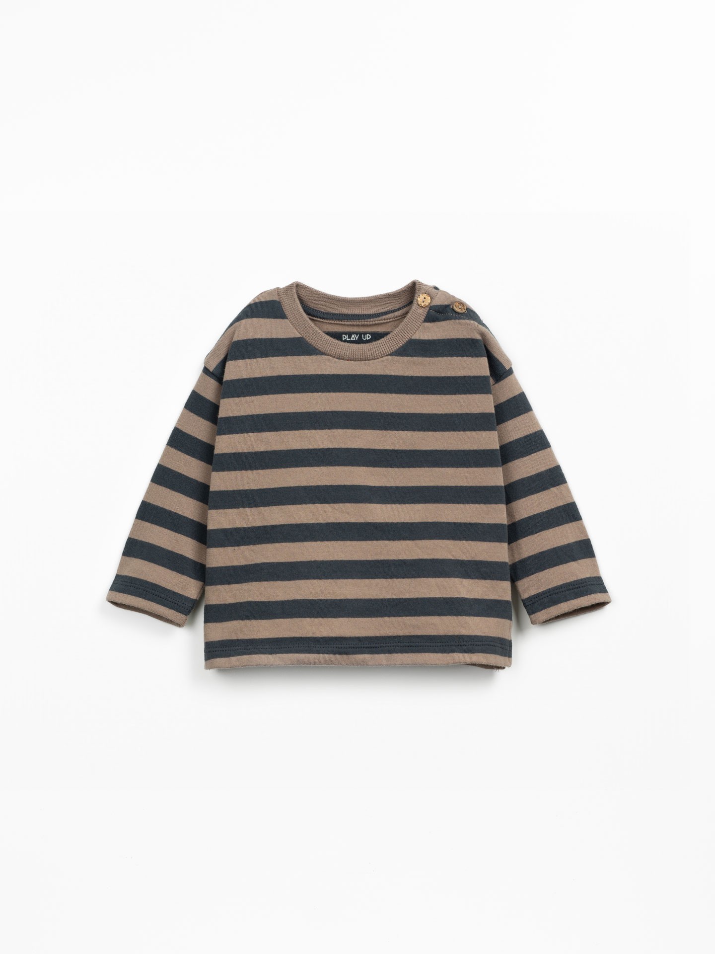 T-shirt in a mix of organic cotton and recycled cotton